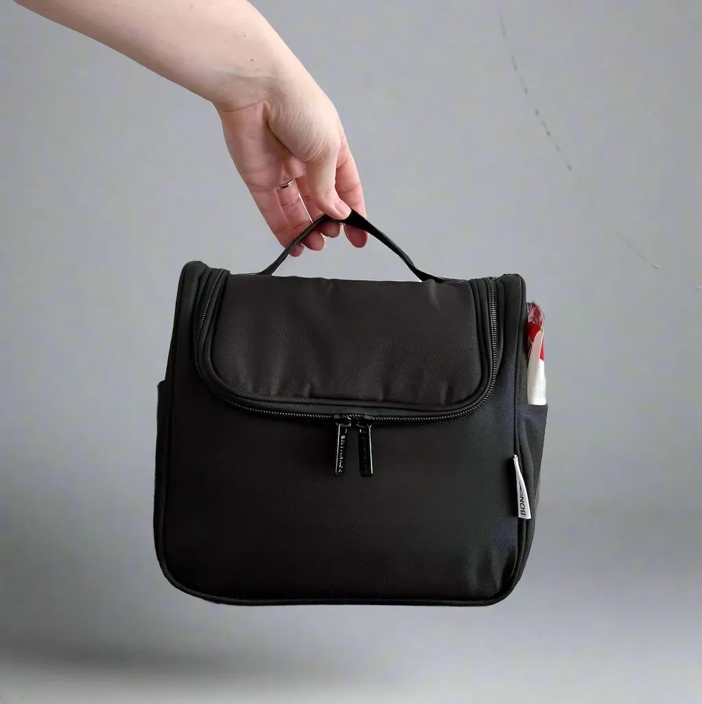 Bon Voyage Travel Toiletry Bag -- Black