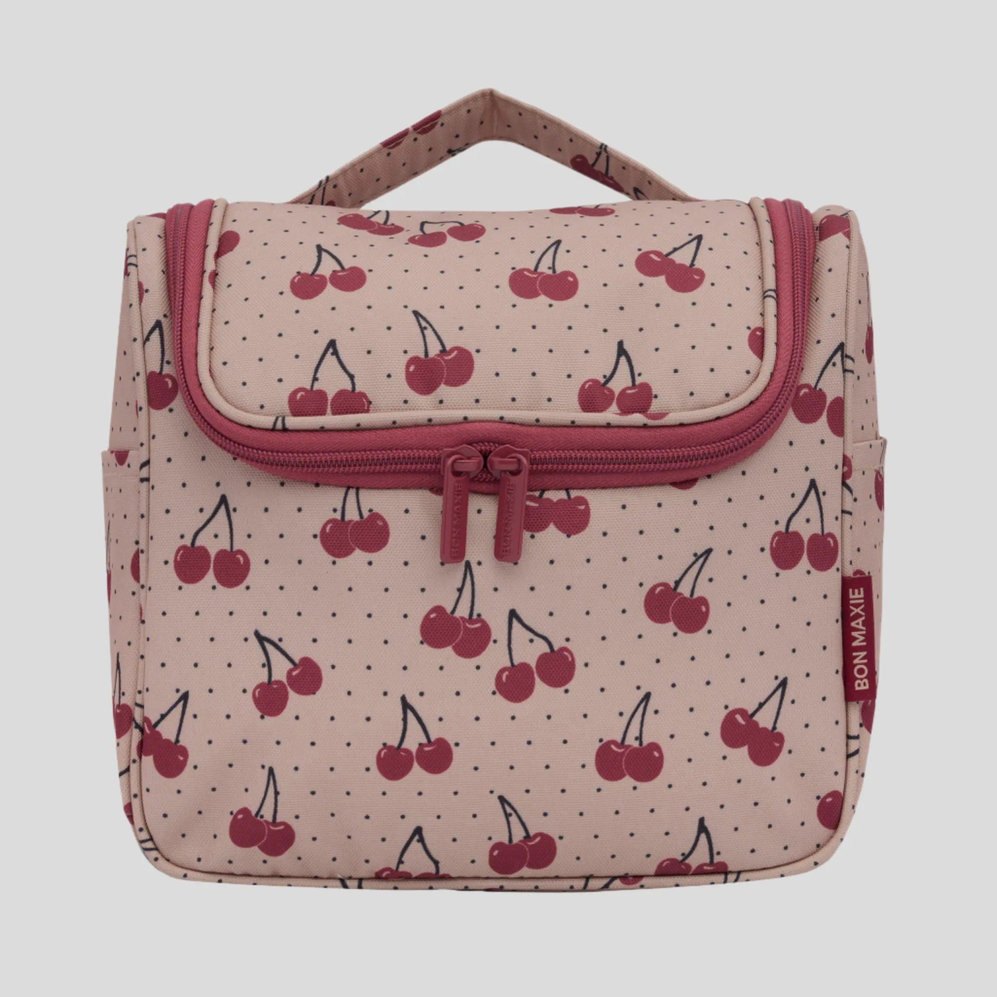 Bon Voyage Travel Toiletry Bag -- Cherries on Cream