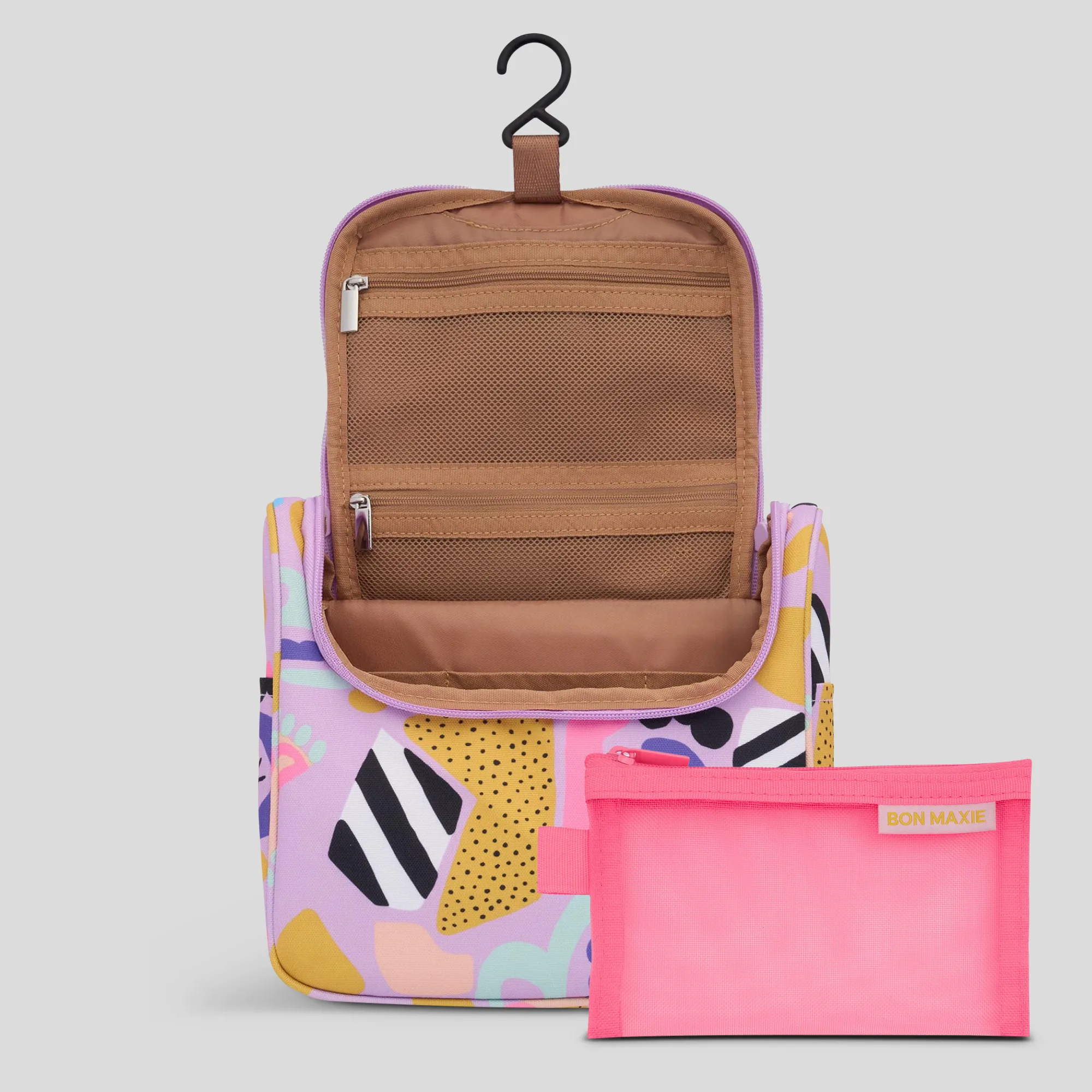 Bon Voyage Travel Toiletry Bag -- Eye Love Purple