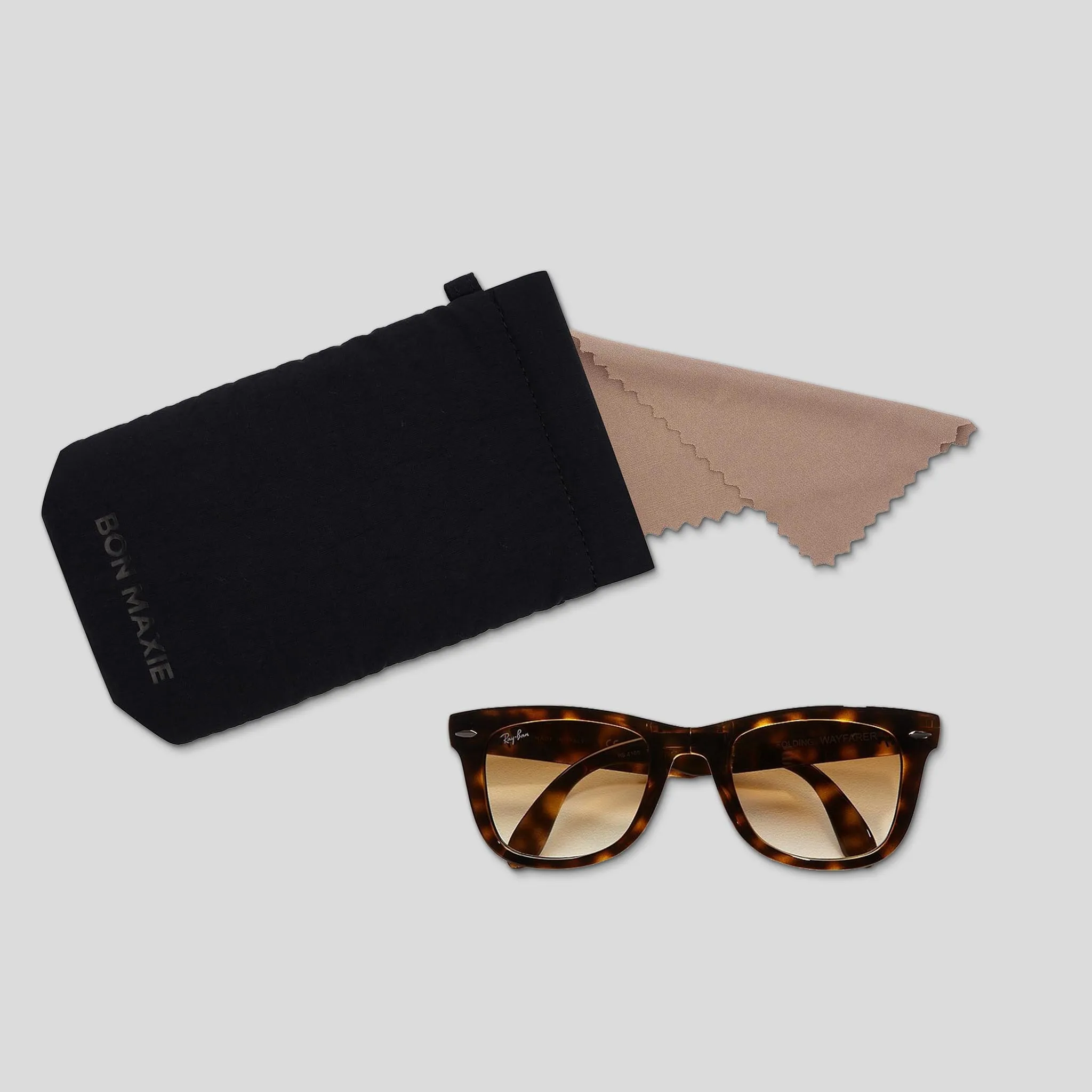 Easy-Squeezy Glasses Case -- Black