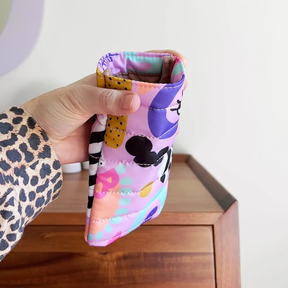 Easy-Squeezy Glasses Case -- Eye Love Purple