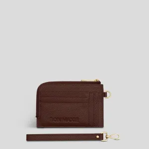 Everyday Leather Mini Wallet -- Chocolate