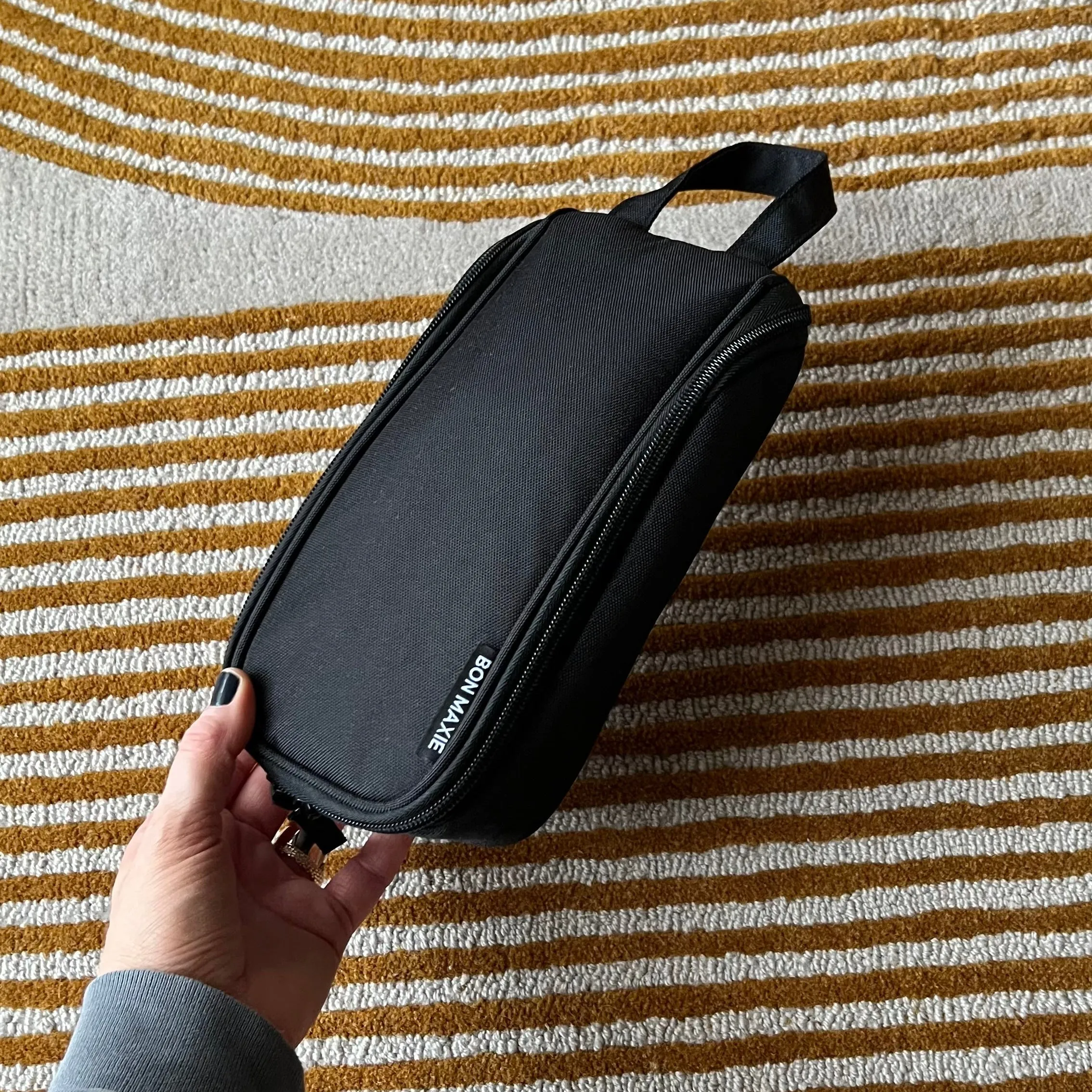 Everyday Slimline Toiletry Bag -- Black