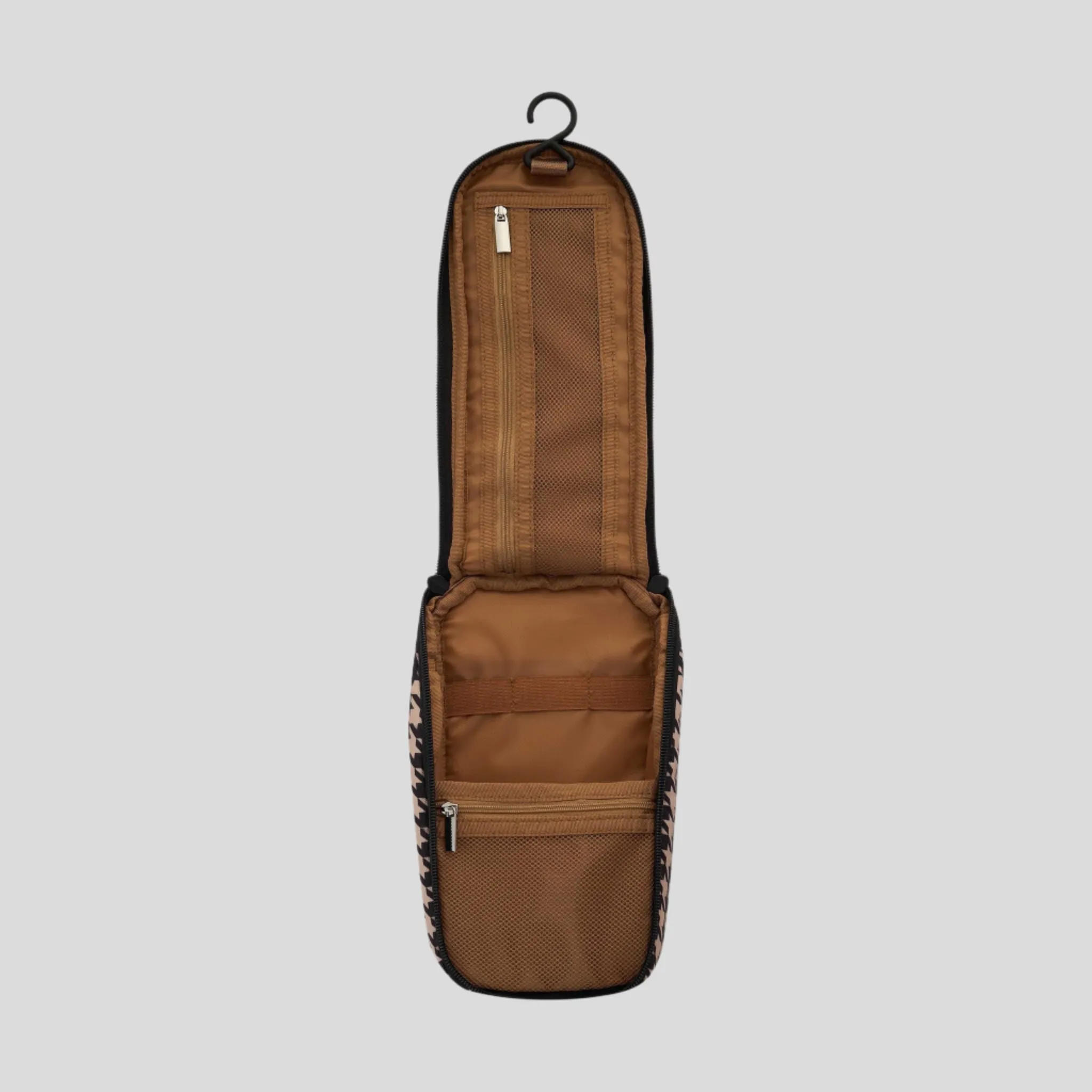Everyday Slimline Toiletry Bag -- Pink/Red Stripe
