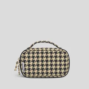 Handy Handle Case -- Black Houndstooth