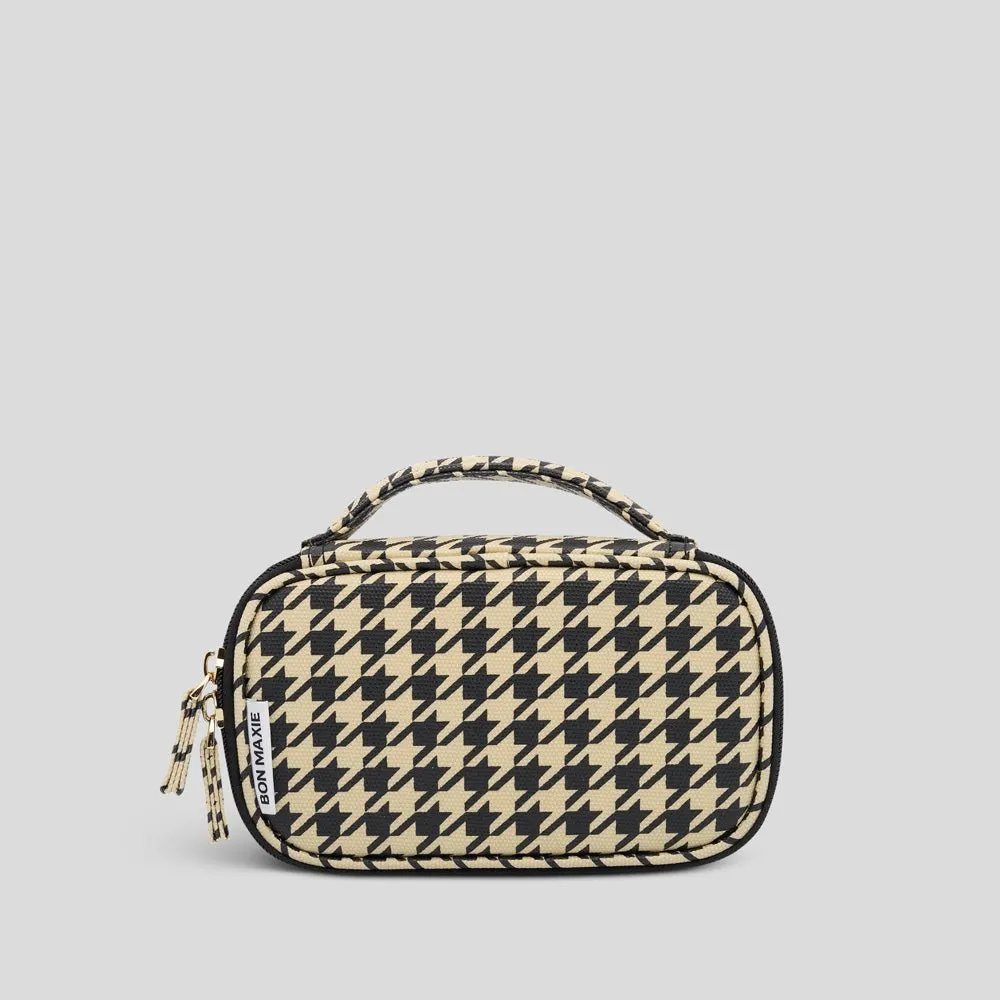 Handy Handle Case -- Black Houndstooth