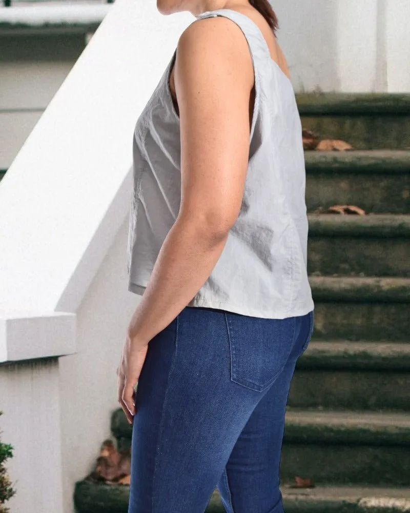 Ladies Light Grey Vest