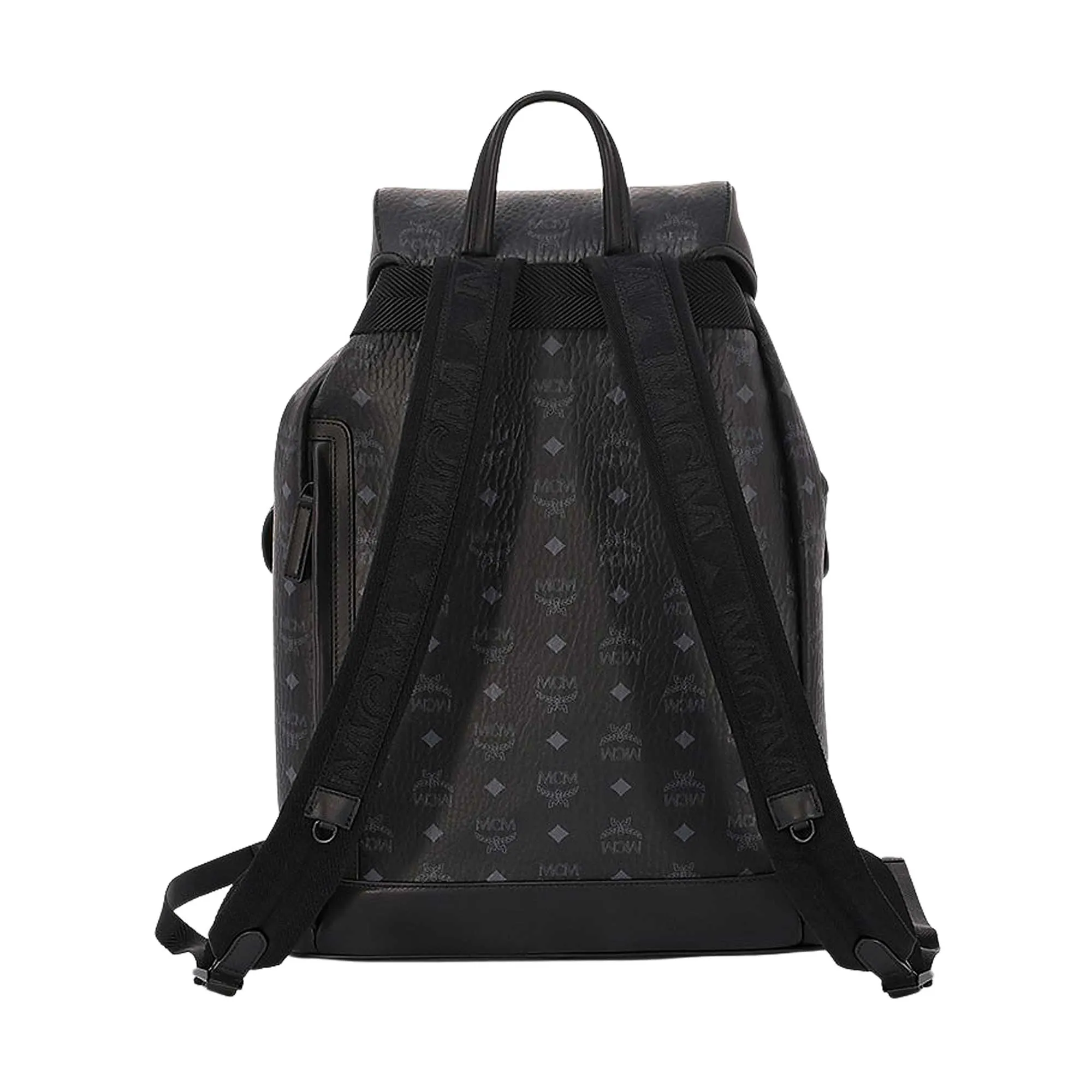 MCM Brandenburg Backpack in Visetos & Nappa Leather