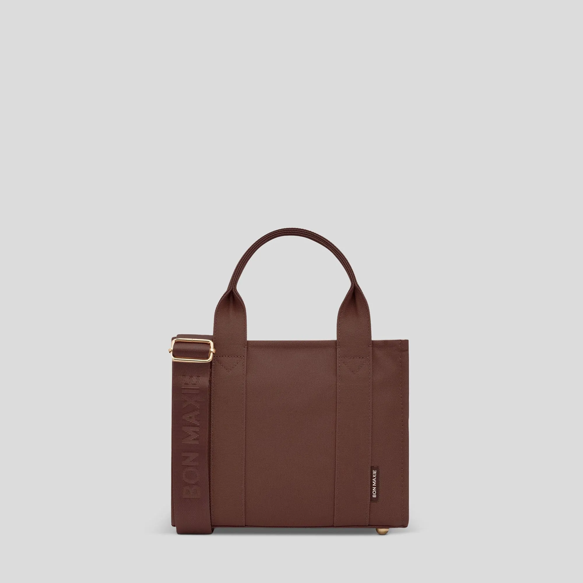 Micro Bon Vivant Structured Tote Bag -- Chocolate