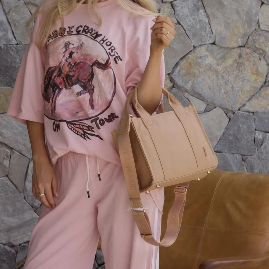 Micro Bon Vivant Structured Tote Bag -- Tan