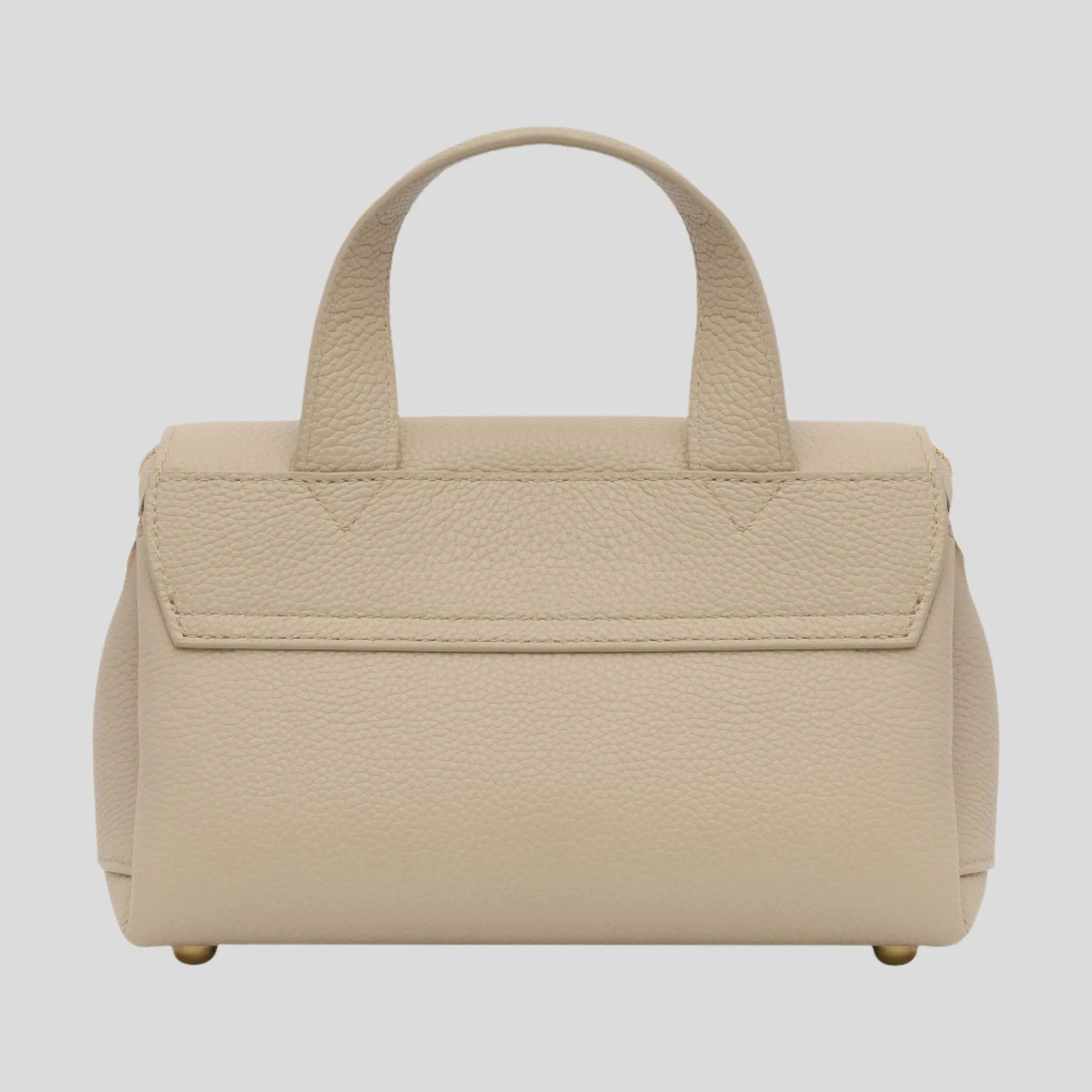 Mini Tryhard Leather Crossbody Bag -- Stone