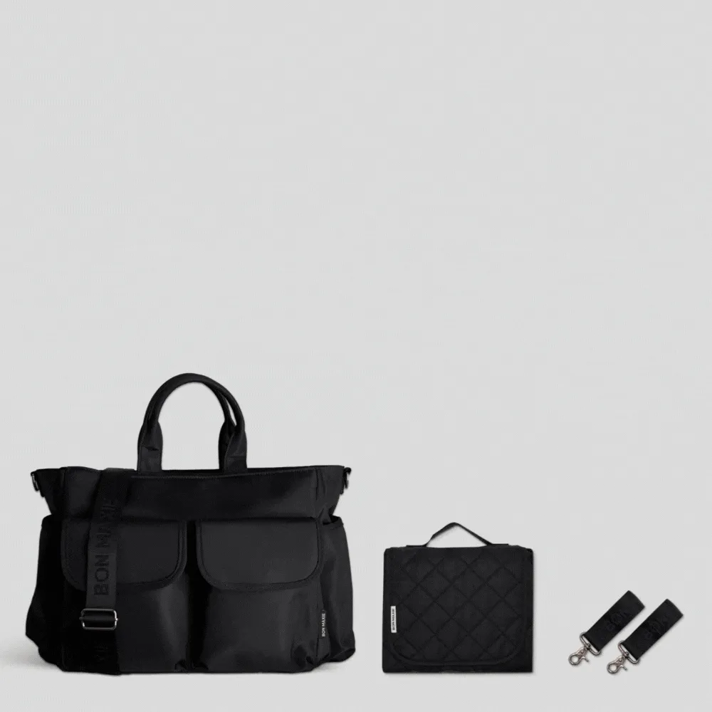 MULTI-POCKET TOTE BABY BAG BUNDLE