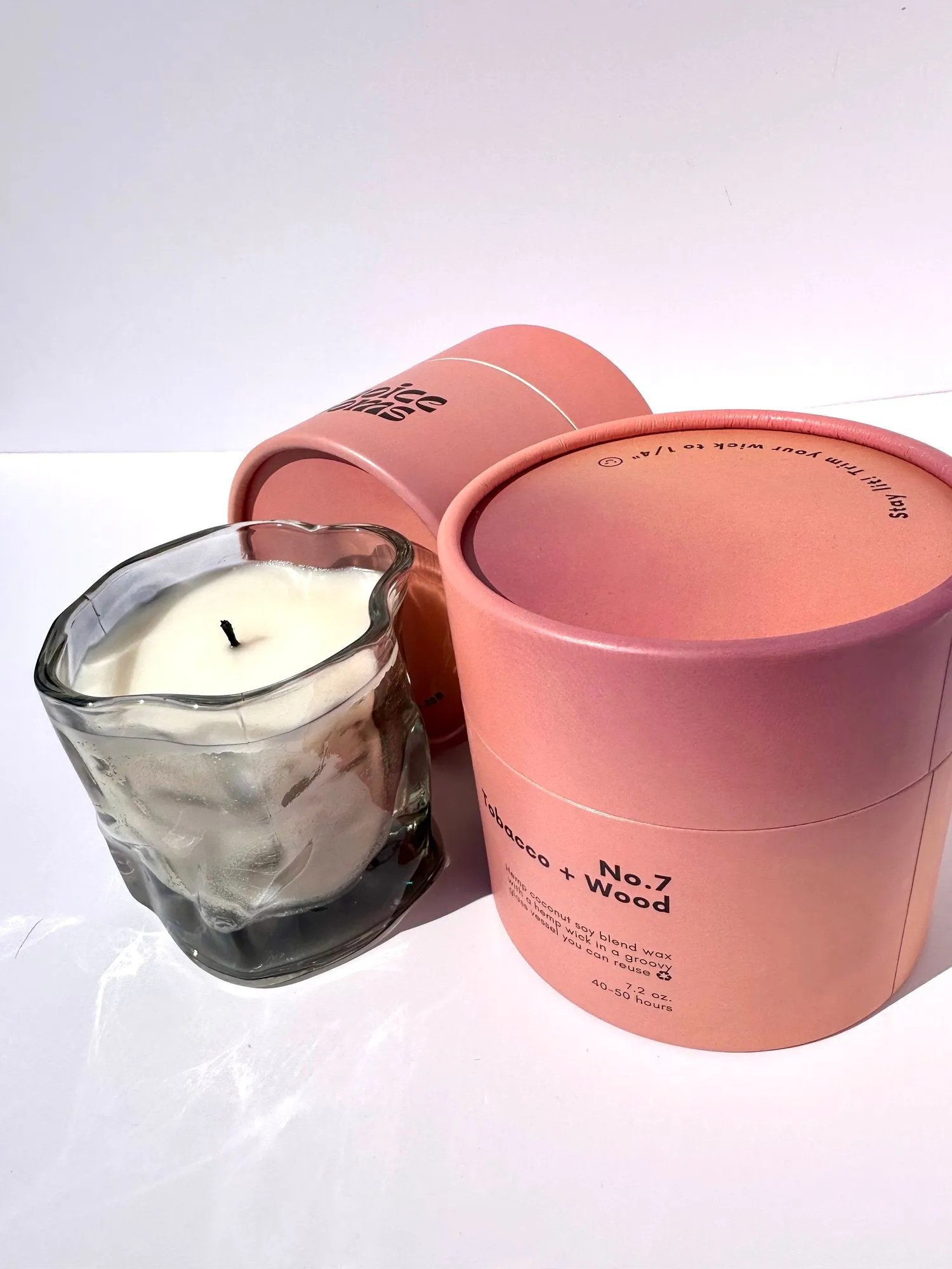 No. 7 Tobacco   Wood Candle