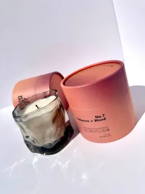 No. 7 Tobacco   Wood Candle