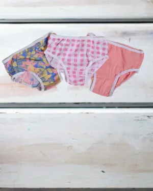 Peach 3 Pack Girls Panty