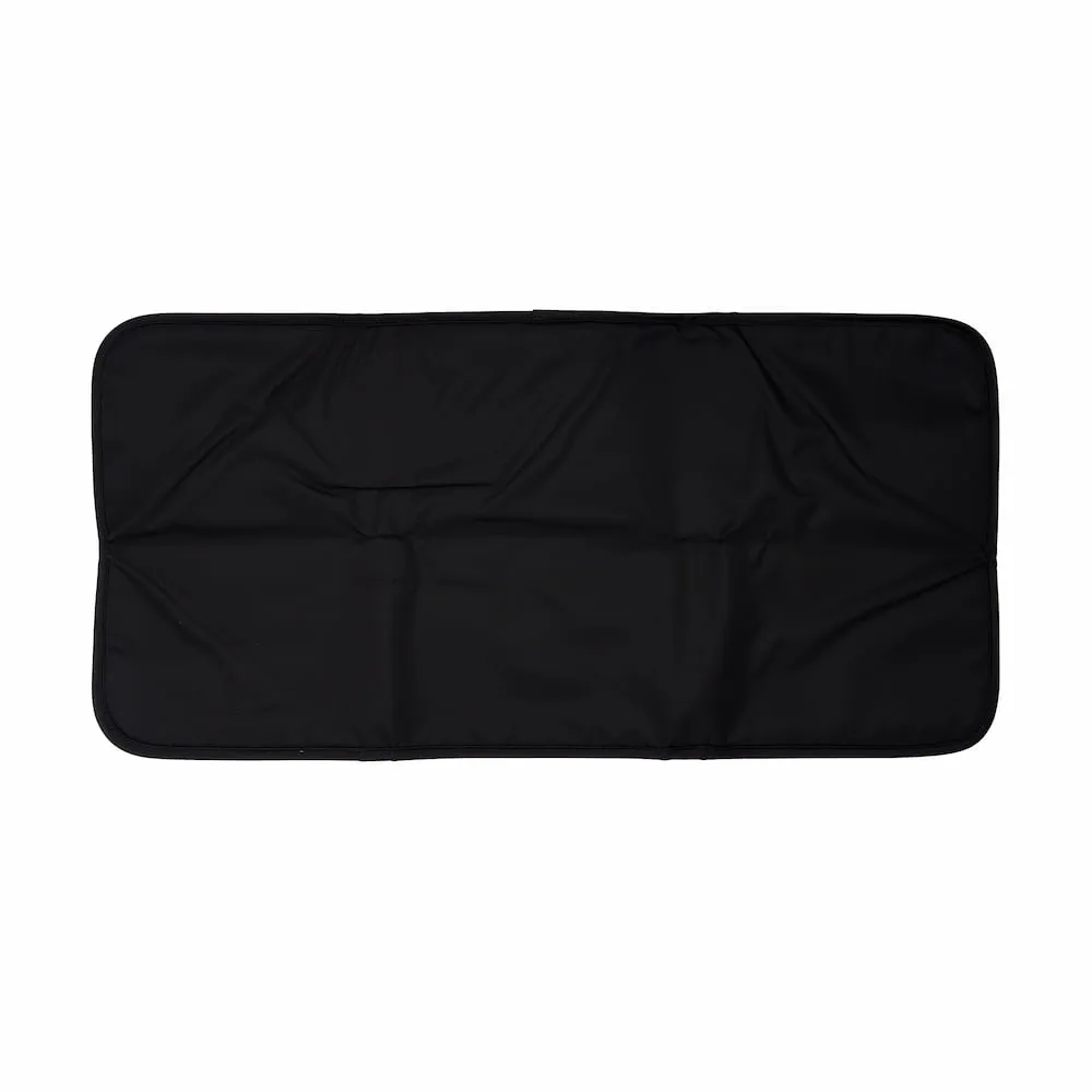 Portable Slimline Nappy Change Mat -- Black