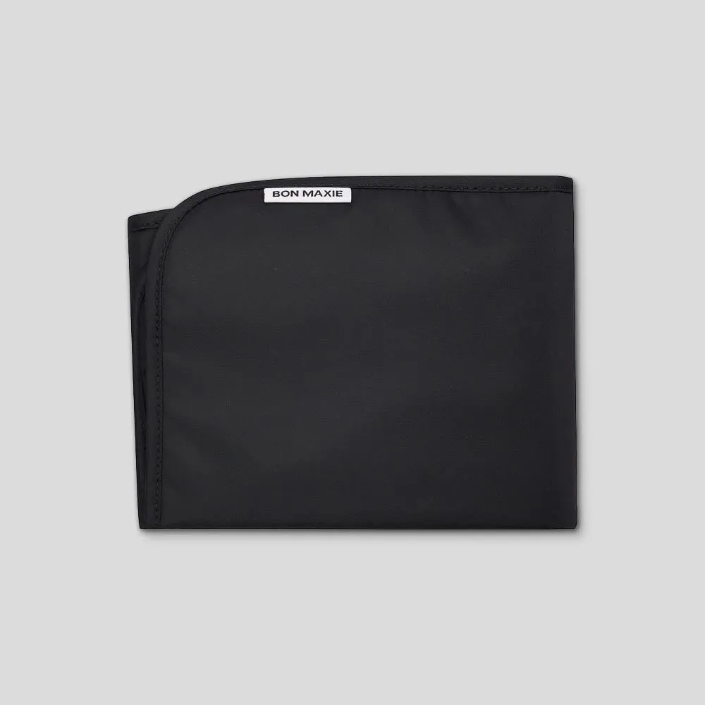 Portable Slimline Nappy Change Mat -- Black