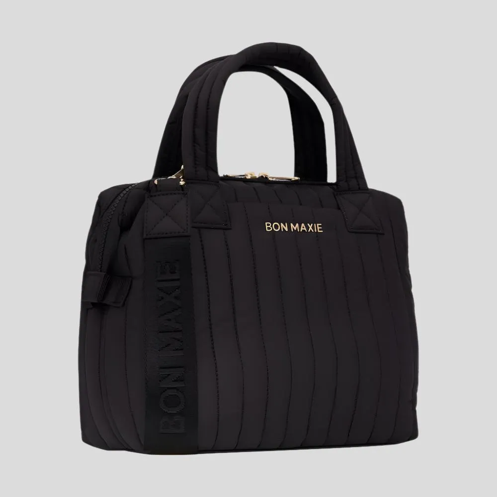 Puffy Pillow Crossbody Bag -- Black