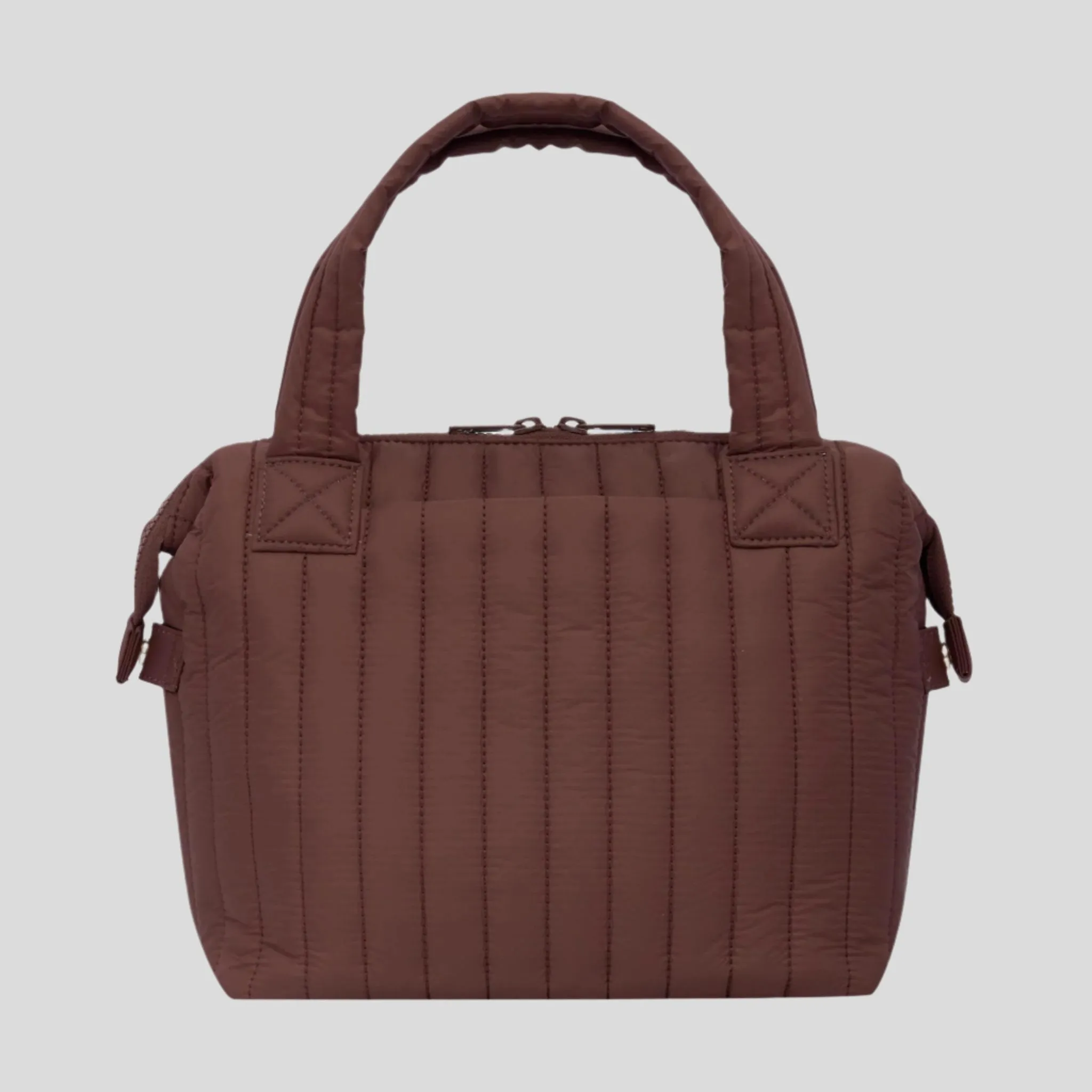 Puffy Pillow Crossbody Bag -- Chocolate