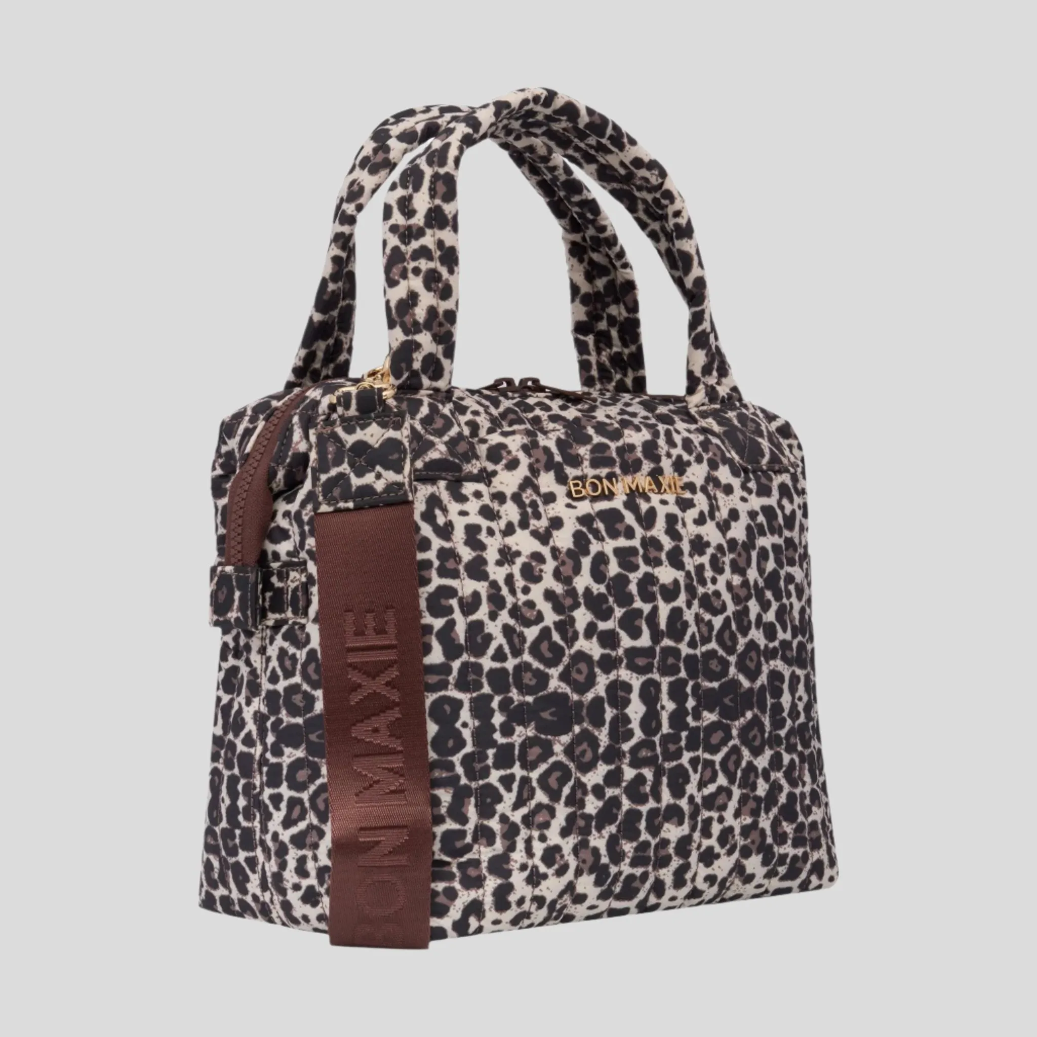 Puffy Pillow Crossbody Bag -- Leopard