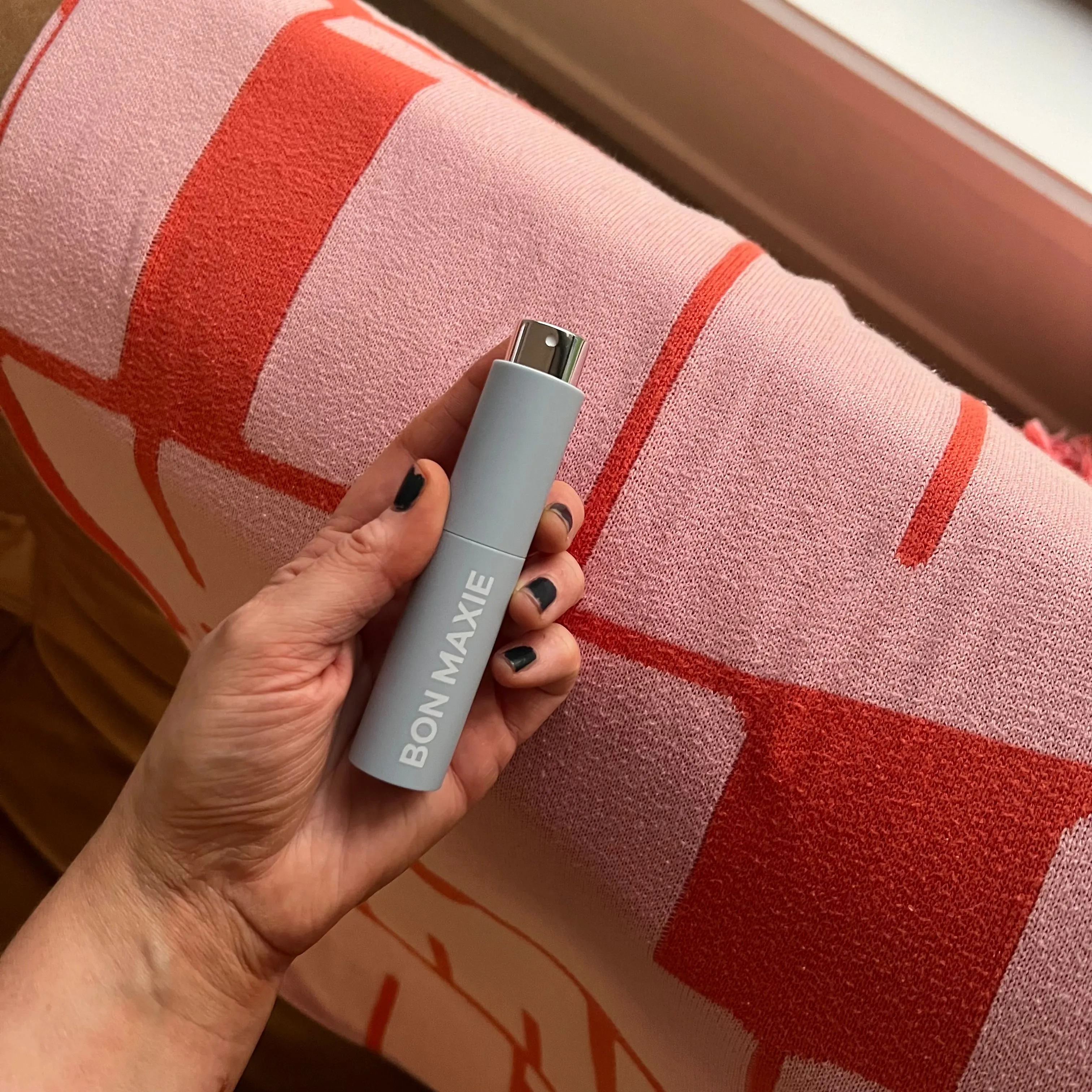 Refillable Perfume Atomiser -- Matte Haze Blue