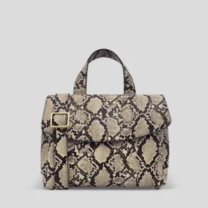 Tryhard Leather Crossbody Bag -- Snake